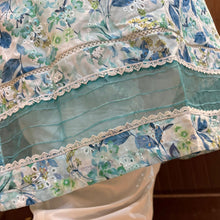 Aqua Petal – Plus Size Chikankari Floral Kurti For Curvy Women PSW-9627