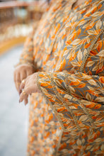 Autumn Vibe – Plus Size Lawn Suit in Leaf Print (2PC) PSW-9499