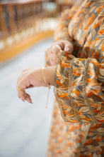 Autumn Vibe – Plus Size Lawn Suit in Leaf Print (2PC) PSW-9499