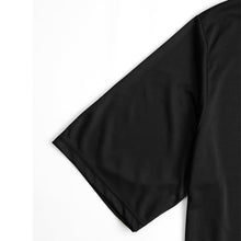 Black Polyester Plus Size Sportswear Tracksuit PSM-9085