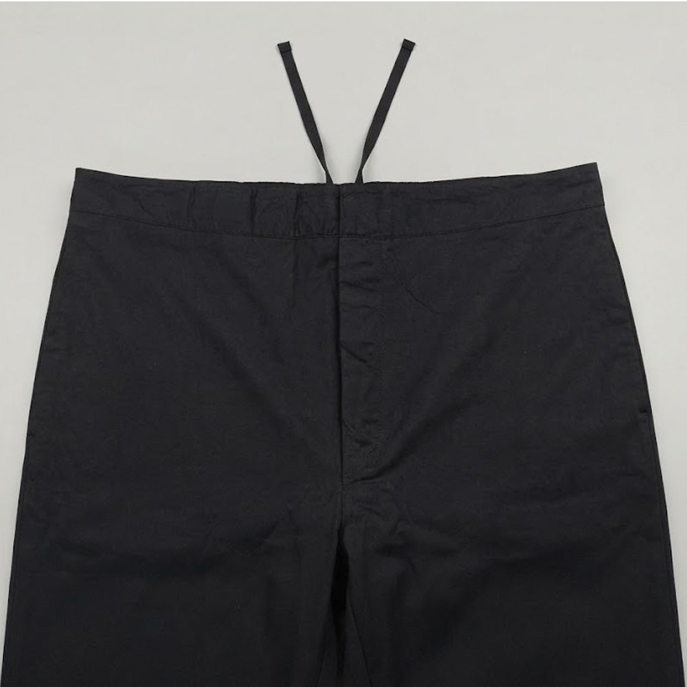 Black Irish Linen Cuban Collar Co-Ord Set PSM-11718