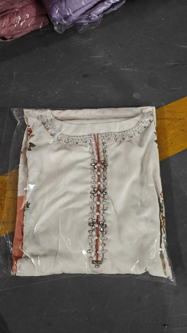 White 2-Piece Tencel Suit PSW-10088