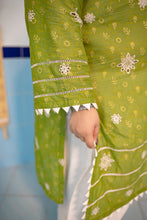 Naazneen – Green Chikankari Kurti for Curvy Women PSW-9623