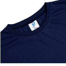 Navy Blue Polyester Plus Size Sportswear Tracksuit PSM-7860