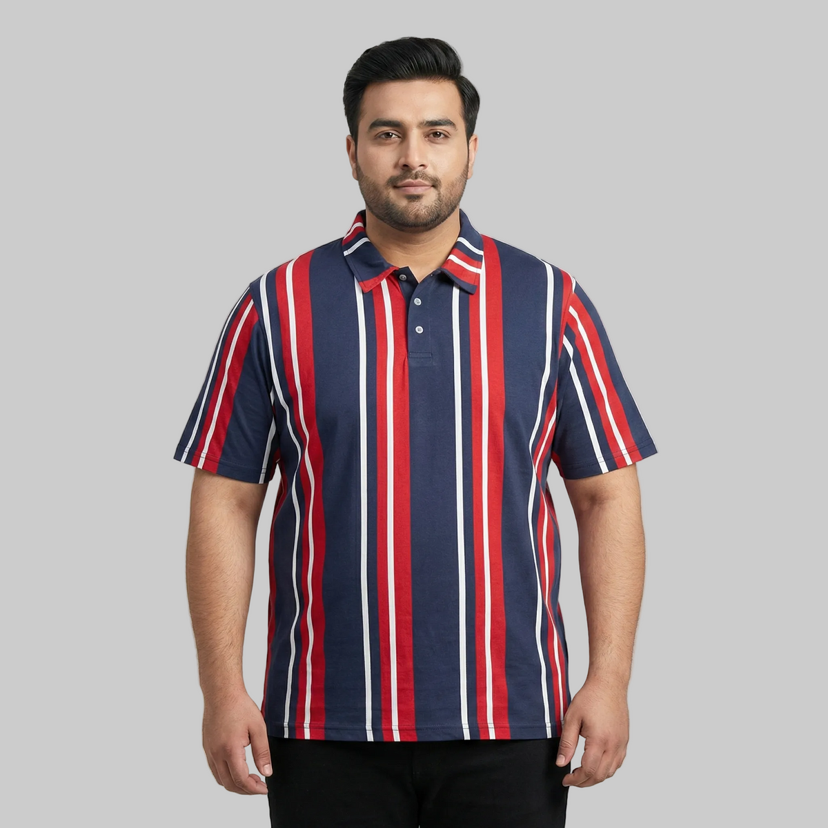Downtown Vertical Polo Shirt PSM-10800