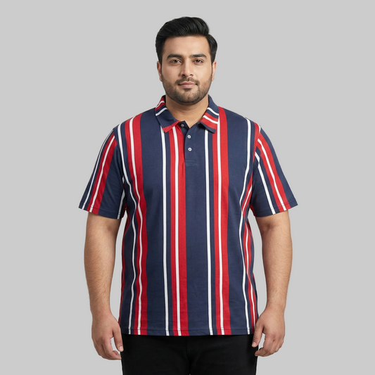 Downtown Vertical Polo Shirt PSM-10800