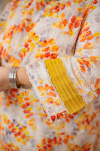 Amber Bloom – Plus Size Chikankari Kurti in Autumn Tones PSW-9622