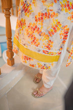 Amber Bloom – Plus Size Chikankari Kurti in Autumn Tones PSW-9622