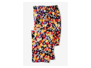 Random Color Novelty Print Flannel Pajama Pants PSM-6546