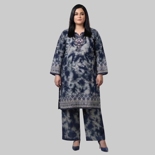 Smoky Tie-Dye Printed Co-ord Set PSW-11651