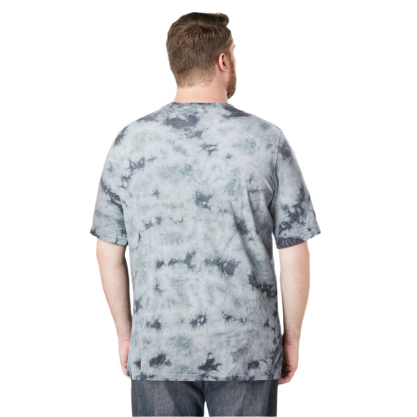 Steel Marble Big & Tall Pocket T-Shirt with Shrink-Less™ fabric and double-stitched seams.