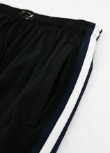 Stripe Fleece Big Size Zipper Pocket Jogger PSM-7517