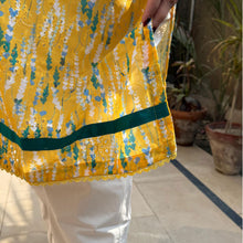 Sunshine Grace – Plus Size Yellow Chikankari Kurti For Curvy Women PSW-9629