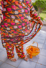 Urban Stroke – Plus Size Abstract Striped Zari Lawn Suit (2PC) PSW-9544