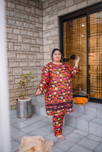 Urban Stroke – Plus Size Abstract Striped Zari Lawn Suit (2PC) PSW-9544